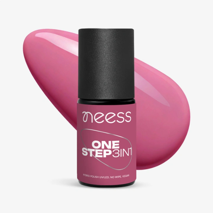 NEESS One Step lakier hybrydowy 3w1 Lobelia 4ml