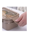 ECARLA lunch box z widelcem ze stali nierdzewnej Kremowy PJM50K