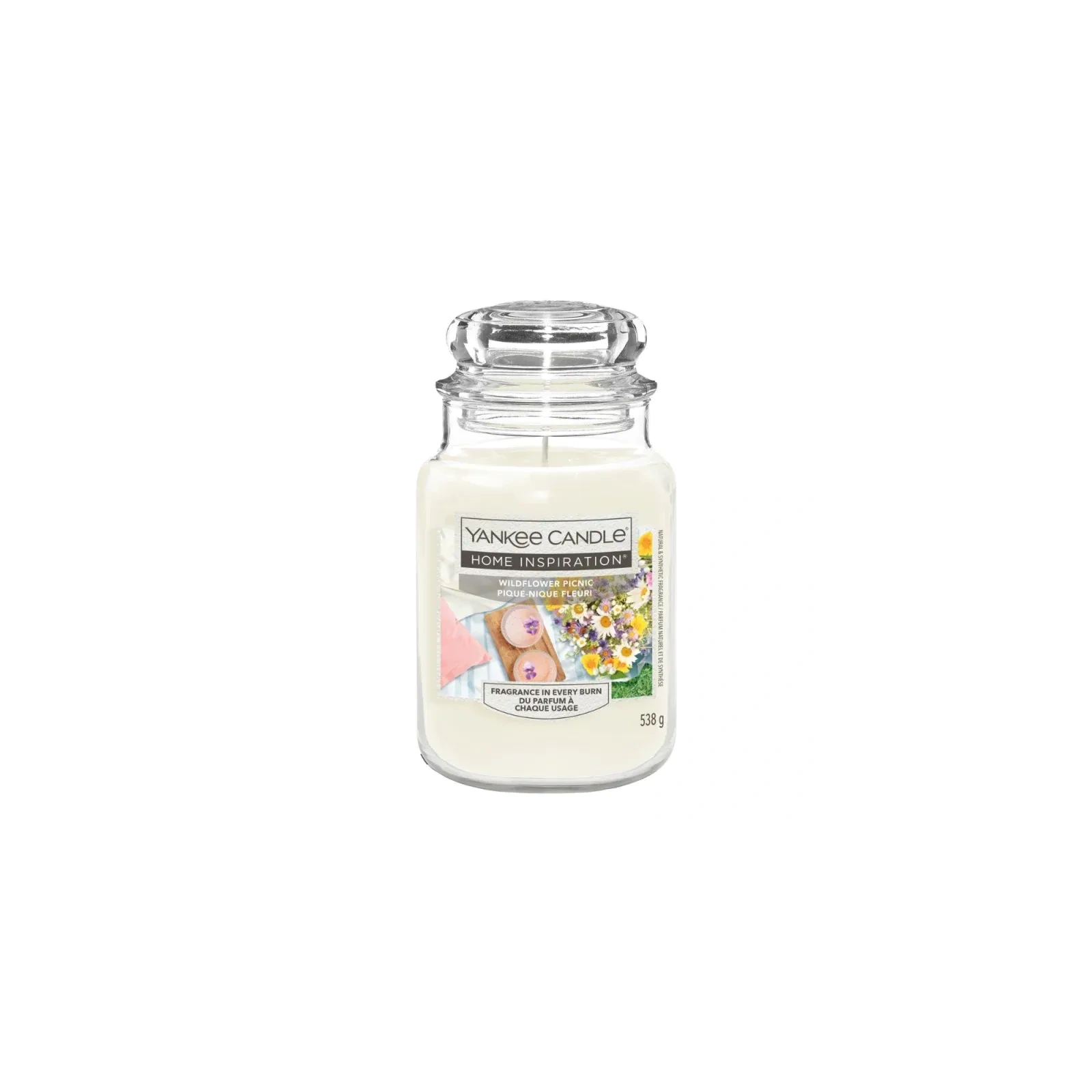 YANKEE CANDLE Home Inspiration Duża świeca w słoiku WILDFLOWER PICNIC 538g