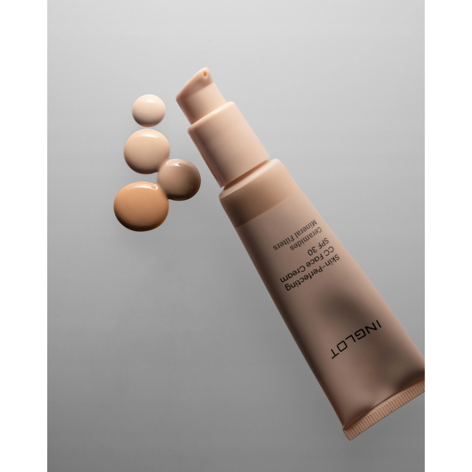 INGLOT Skin-Perfecting krem do twarzy CC SPF30 504 Light-Medium Neutral 30ml
