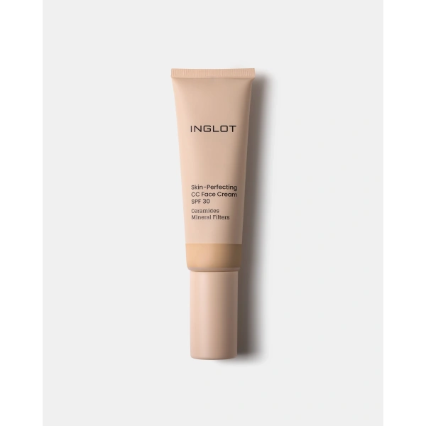 INGLOT Skin-Perfecting krem do twarzy CC SPF30 505 Light-Medium Warm Golden 30ml