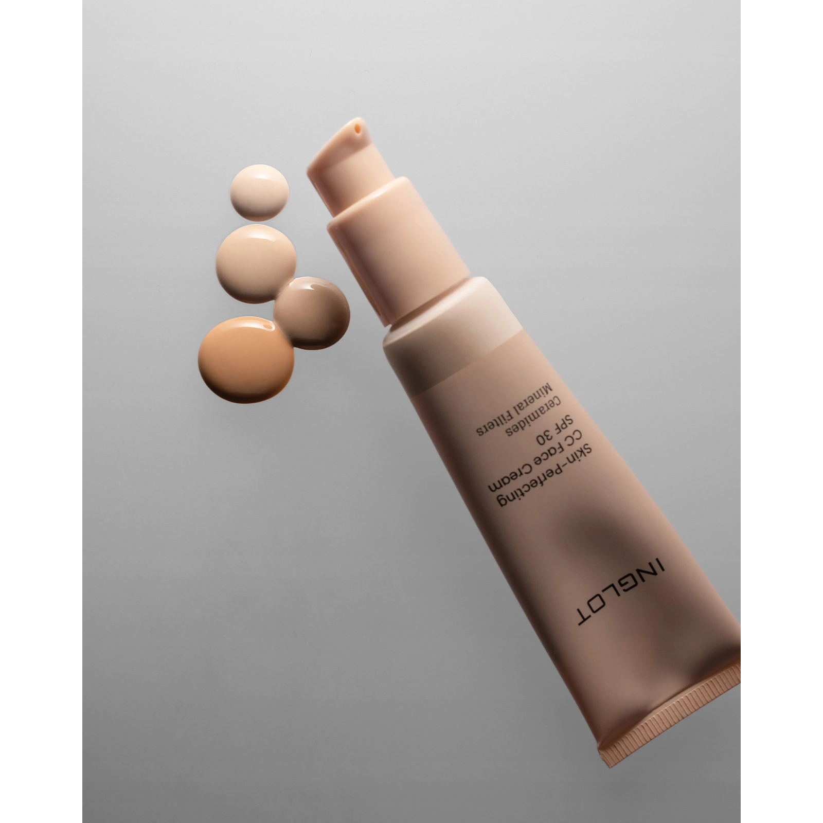 INGLOT Skin-Perfecting krem do twarzy CC SPF30 502 Light Neutral 30ml