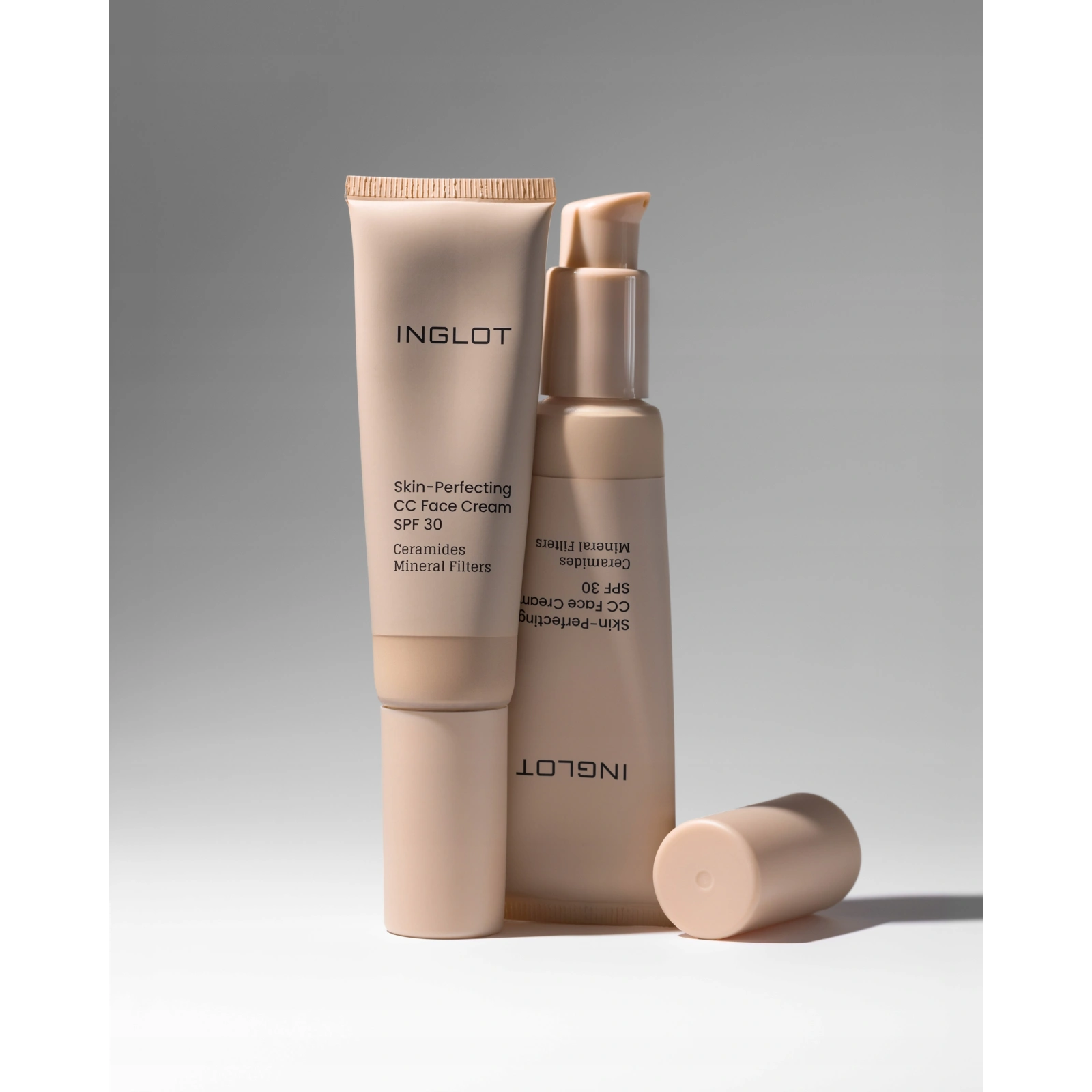 INGLOT Skin-Perfecting krem do twarzy CC SPF30 502 Light Neutral 30ml