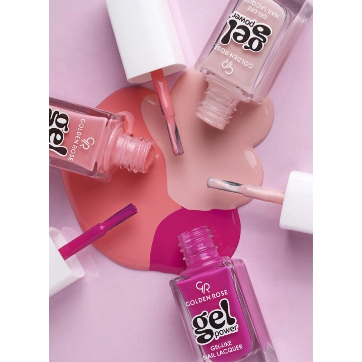 GOLDEN ROSE Gel Power żelowy lakier do paznokci 81 brokatowy 8,8ml