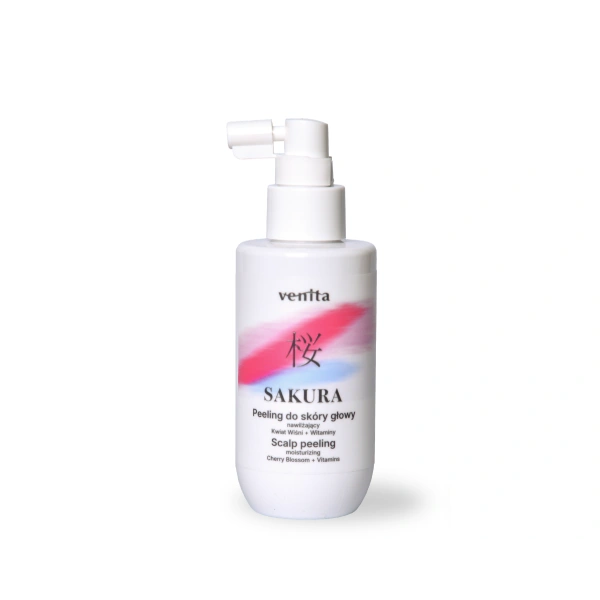 VENITA Japońskie Rytuały Sakura nawilżający peeling do skóry głowy 150ml