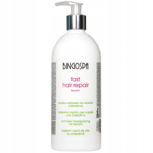 BINGOSPA Fast Hair Repair szybka odżywka do włosów z Keratyną 500ml