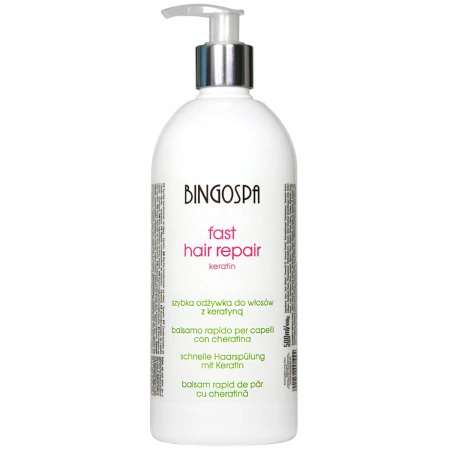 BINGOSPA Fast Hair Repair szybka odżywka do włosów z Keratyną 500ml