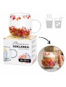 ECARLA szklanka termiczna 300ml GIPSÓWKA Kolorowa SZK211