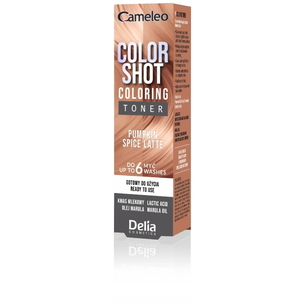 DELIA Cameleo Color Shot toner do włosów Pumpkin Spice Latte 75ml