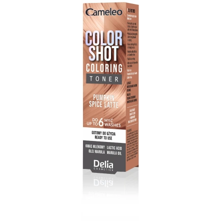 DELIA Cameleo Color Shot toner do włosów Pumpkin Spice Latte 75ml