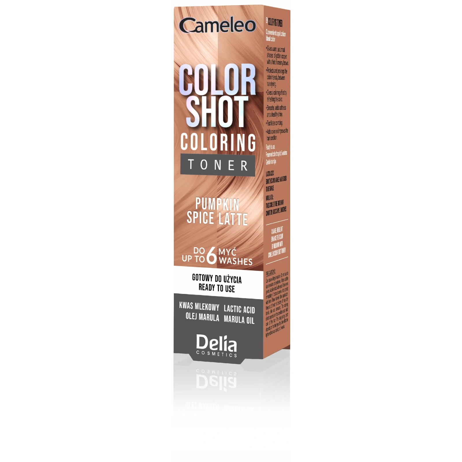 DELIA Cameleo Color Shot toner do włosów Pumpkin Spice Latte 75ml