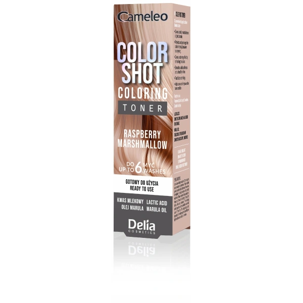 DELIA Cameleo Color Shot toner do włosów Raspberry Marshmallow 75ml