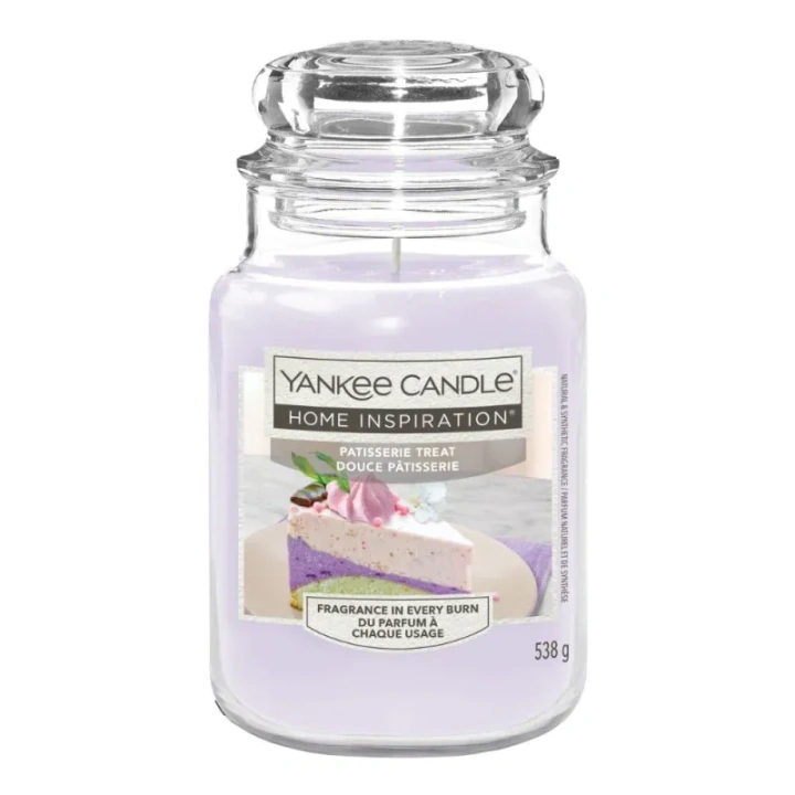 YANKEE CANDLE Home Inspiration Duża świeca w słoiku PATISSERIE TREAT 538g