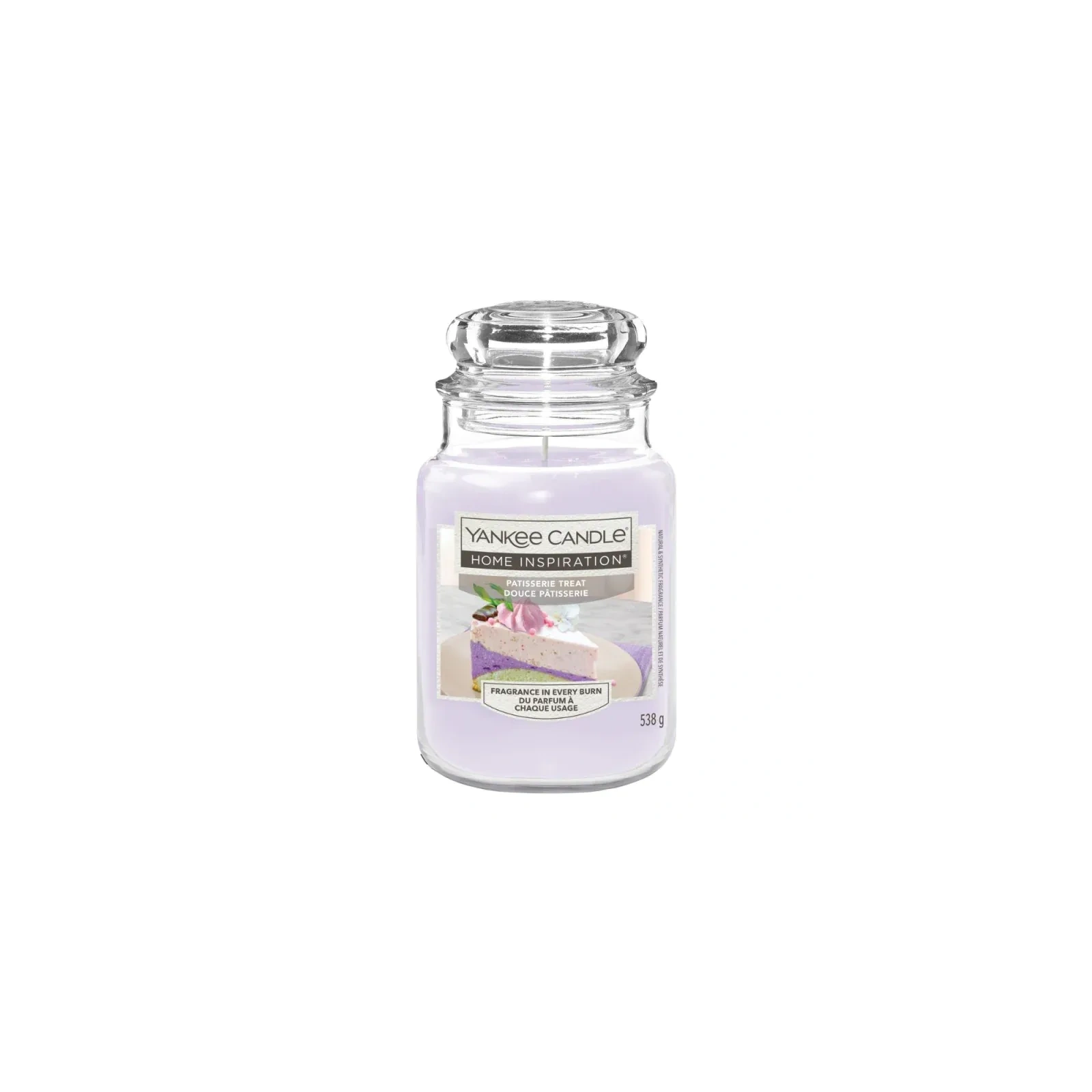 YANKEE CANDLE Home Inspiration Duża świeca w słoiku PATISSERIE TREAT 538g