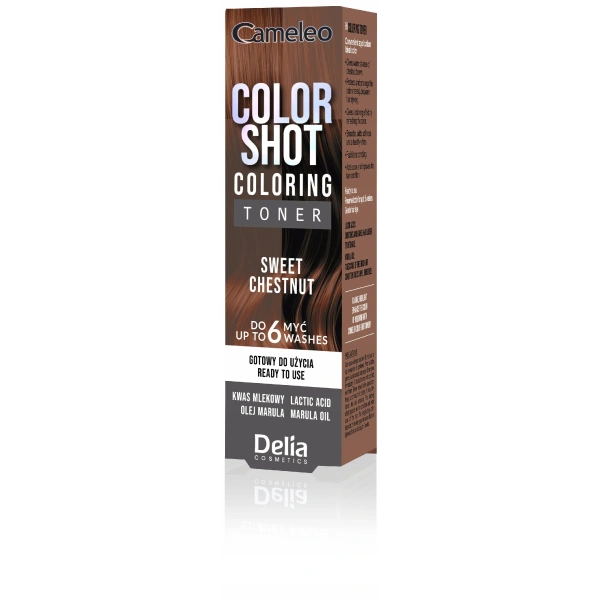 DELIA Cameleo Color Shot toner do włosów Sweet Chestnut 75ml