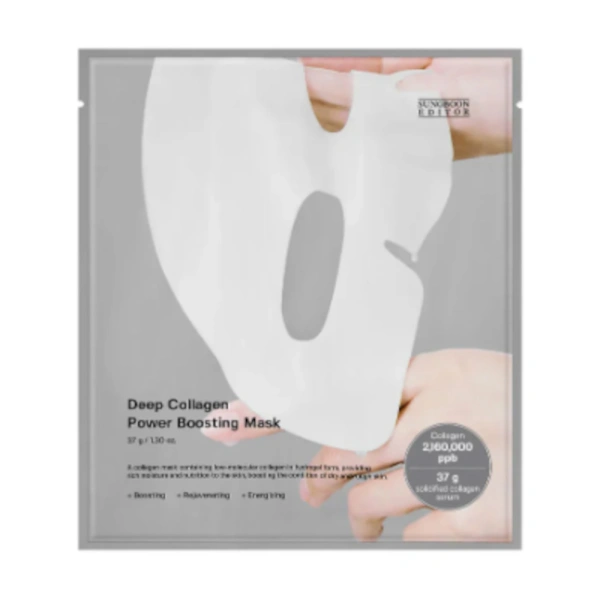 SUNGBOON EDITOR Deep Collagen koreańska maska w płacie liftingująca Power Boosting 37g