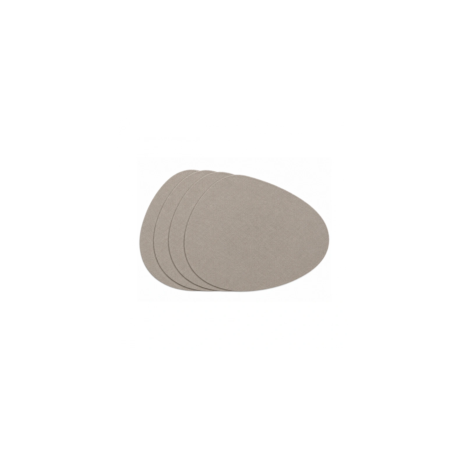 ECARLA podkładka na stół zestaw 4szt dwustronne 13,8x11,2cm Ekoskóra MP57