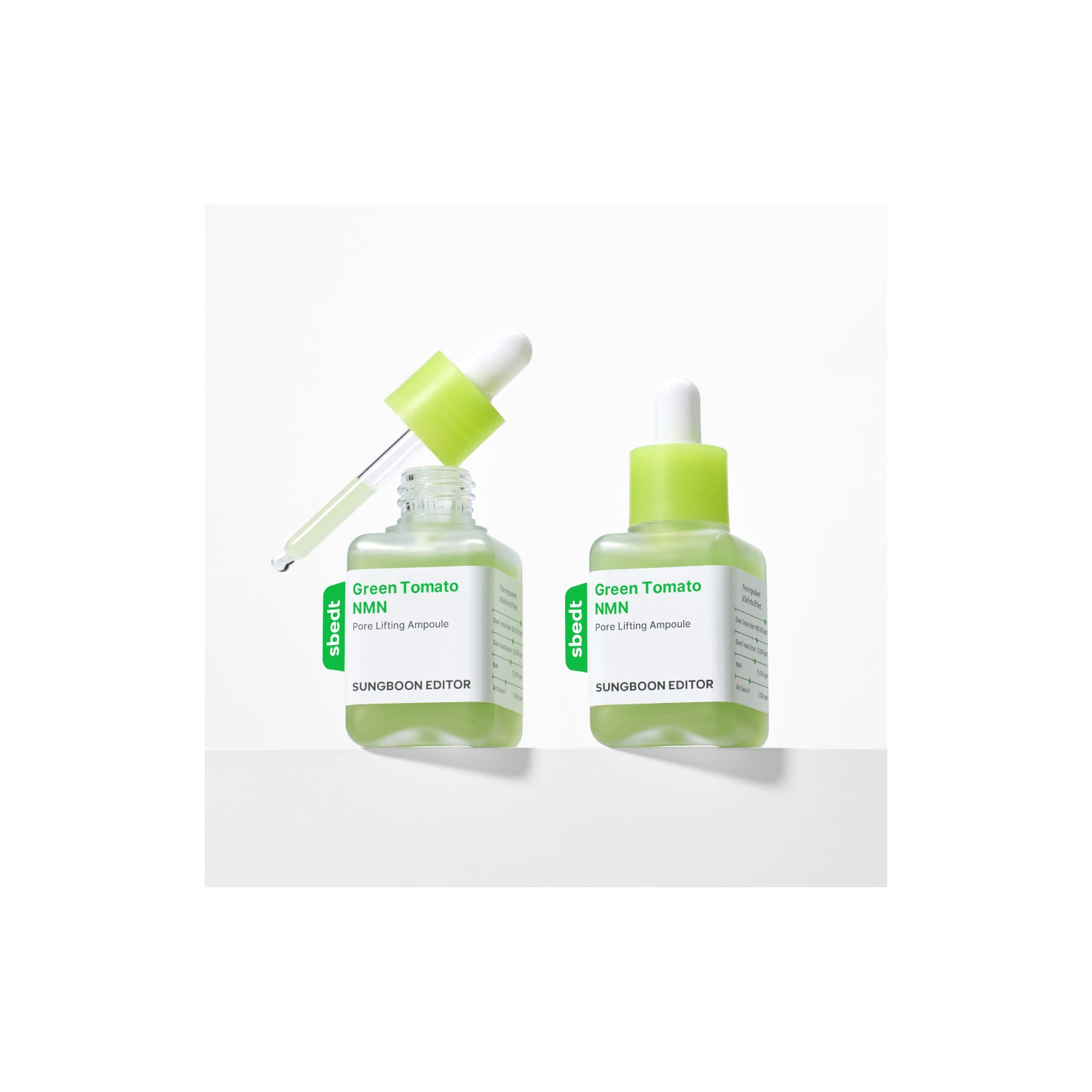 SUNGBOON EDITOR Green Tomato koreańska ampułka zwężająca pory NMN Pore 40ml