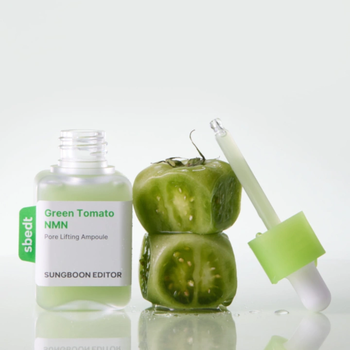 SUNGBOON EDITOR Green Tomato koreańska ampułka zwężająca pory NMN Pore 40ml