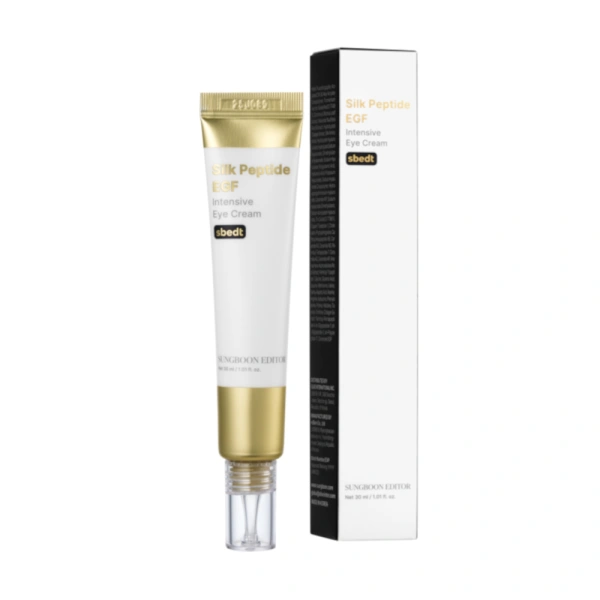 SUNGBOON EDITOR Silk Peptide koreański krem pod oczy intensywnie regenerujący 30ml