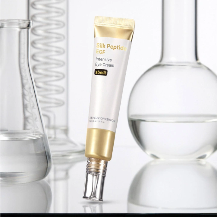 SUNGBOON EDITOR Silk Peptide koreański krem pod oczy intensywnie regenerujący 30ml