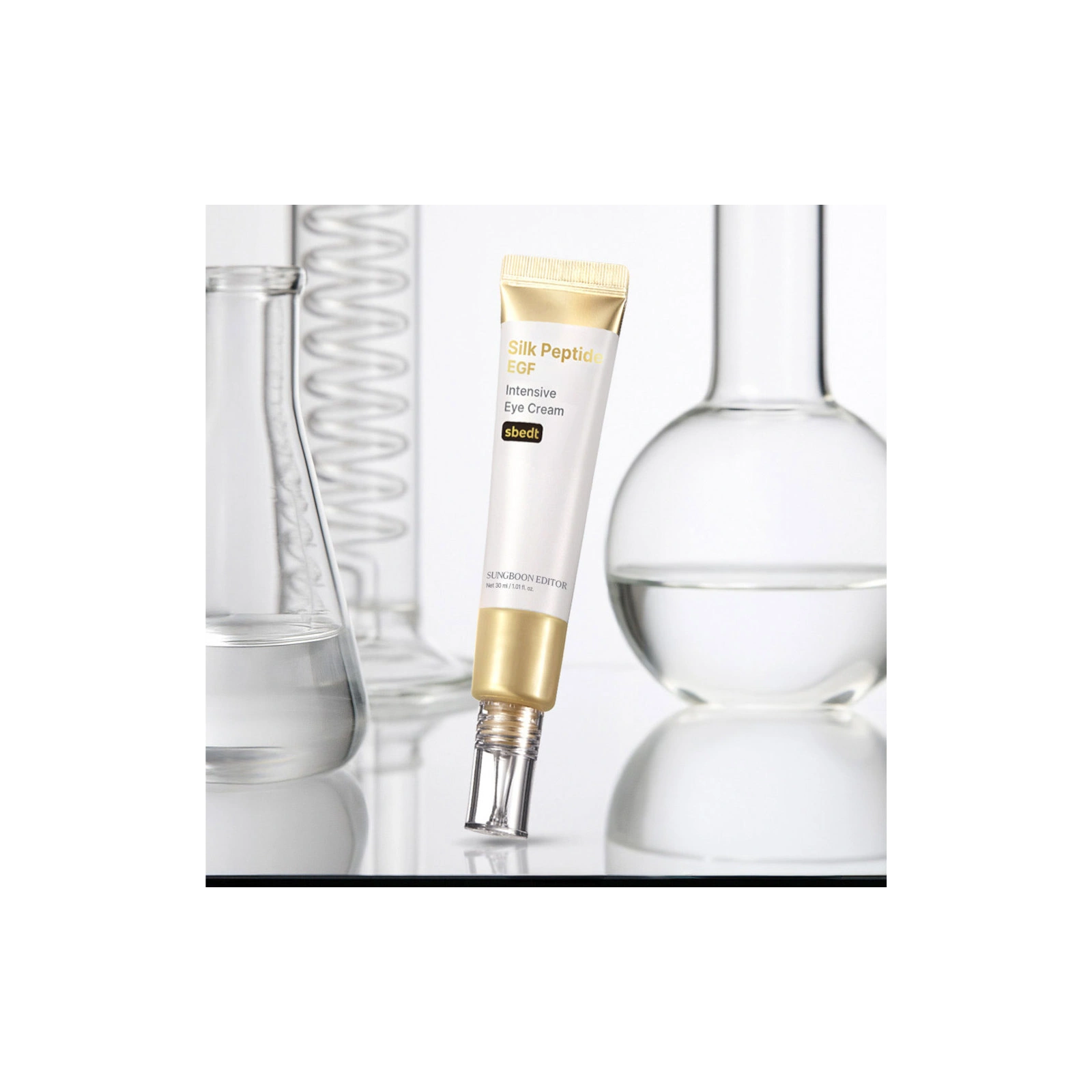 SUNGBOON EDITOR Silk Peptide koreański krem pod oczy intensywnie regenerujący 30ml