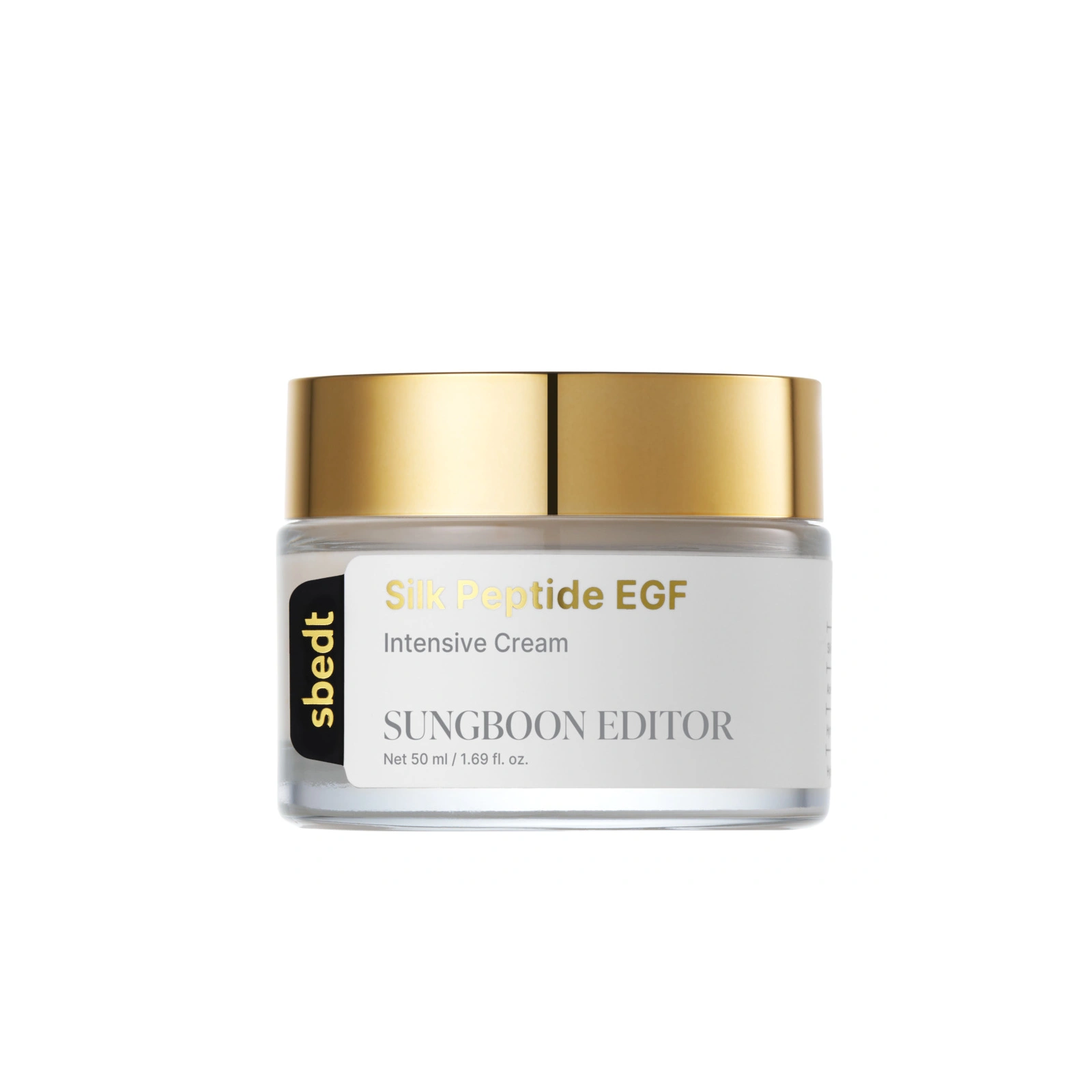 SUNGBOON EDITOR Silk Peptide koreański krem z jedwabiem i peptydami GF 50ml