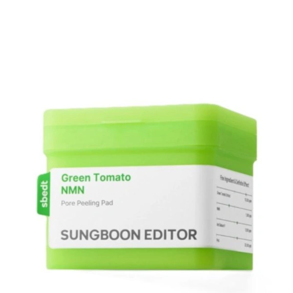 SUNGBOON EDITOR Green Tomato koreańskie płatki peelingujące NMN Pore 170ml