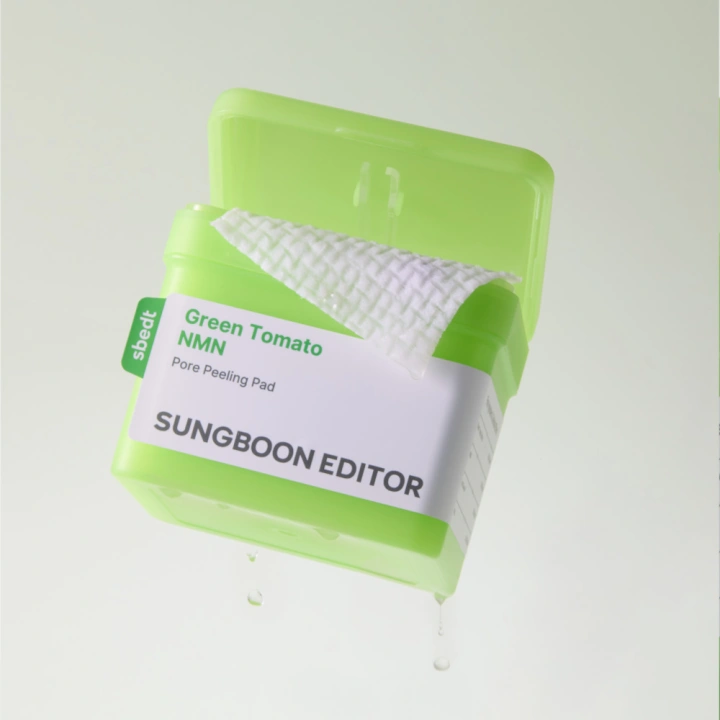 SUNGBOON EDITOR Green Tomato koreańskie płatki peelingujące NMN Pore 170ml