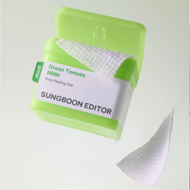 SUNGBOON EDITOR Green Tomato koreańskie płatki peelingujące NMN Pore 170ml
