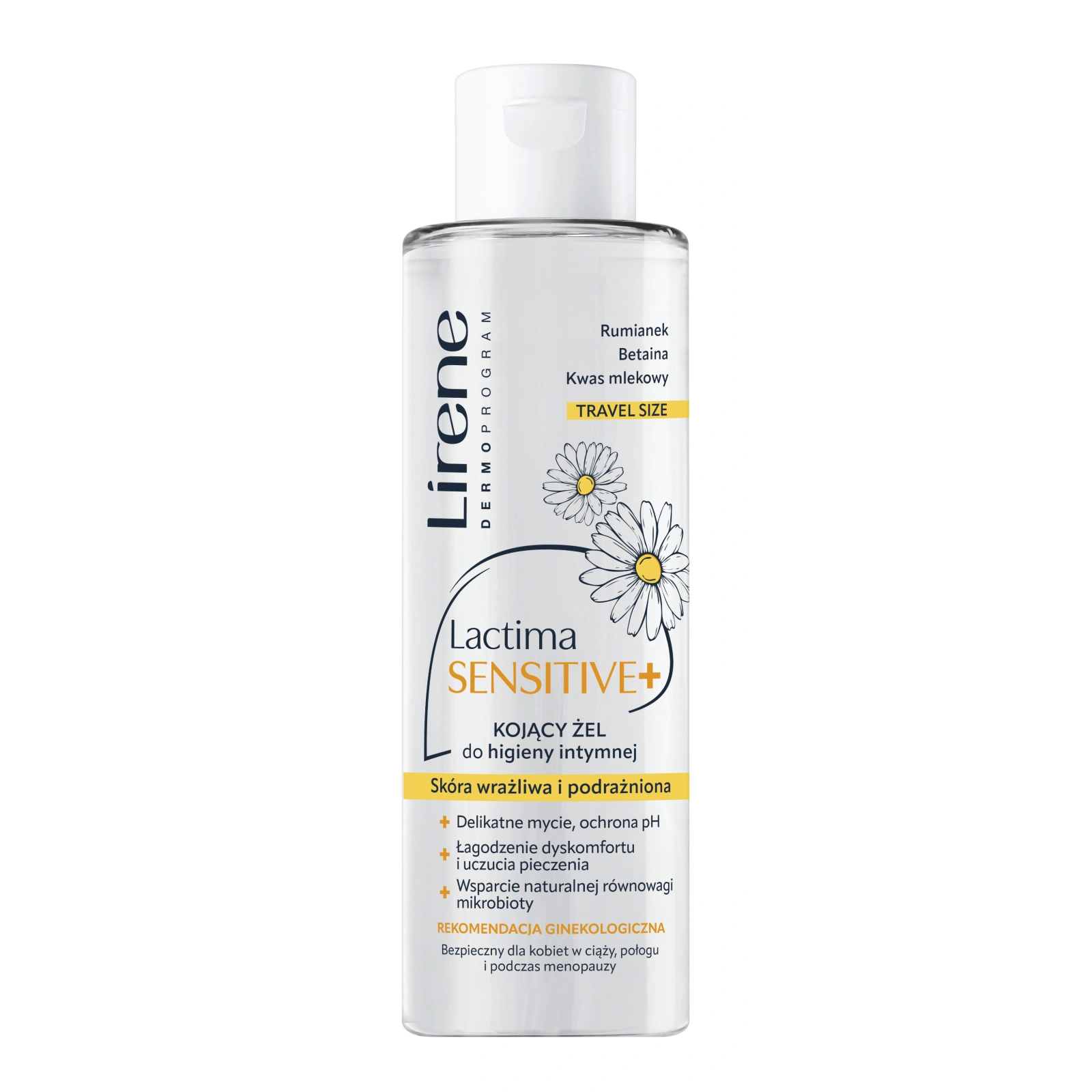 LIRENE Lactima kojący żel do higieny intymnej z rumiankiem SENSITIVE+ 100ml