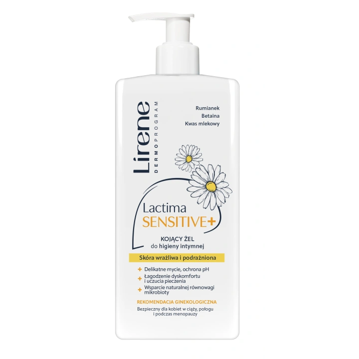 LIRENE Lactima kojący żel do higieny intymnej z rumiankiem SENSITIVE+ 300ml