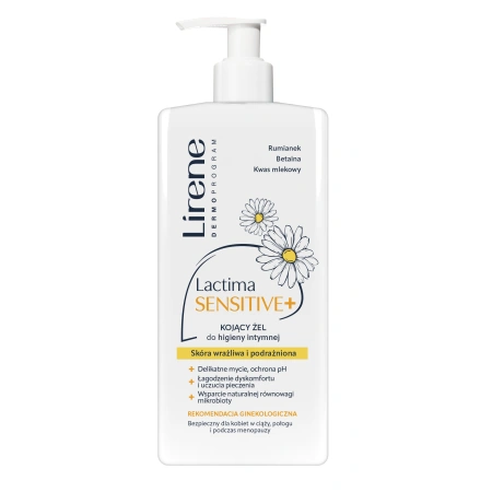 LIRENE Lactima kojący żel do higieny intymnej z rumiankiem SENSITIVE+ 300ml