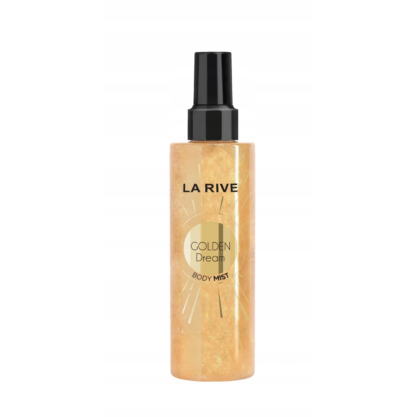 LA RIVE Body Mist perfumowana mgiełka do ciała z drobinkami Golden Dream 200ml