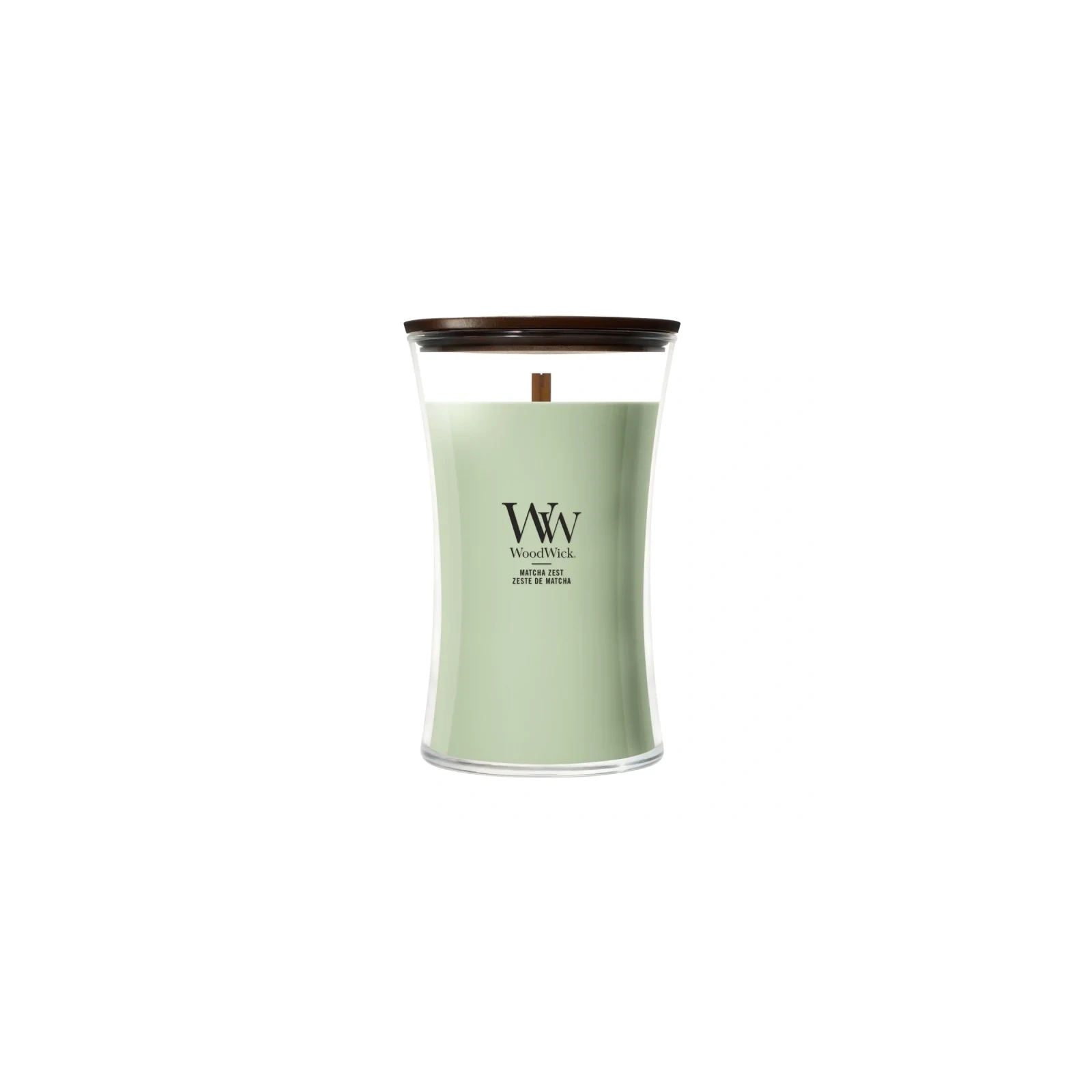 WOODWICK Pluswick duża świeca w słoiku MATCHA ZEST 609,5g