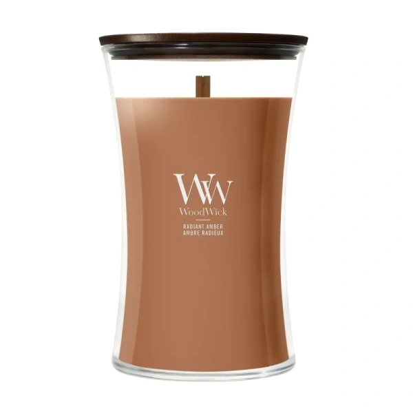 WOODWICK Pluswick duża świeca w słoiku RADIANT AMBER 609,5g