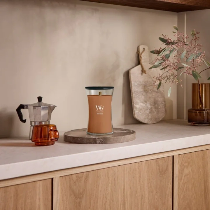 WOODWICK Pluswick duża świeca w słoiku RADIANT AMBER 609,5g