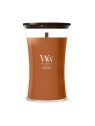 WOODWICK Pluswick duża świeca w słoiku SAFFRON SMOKE 609,5g