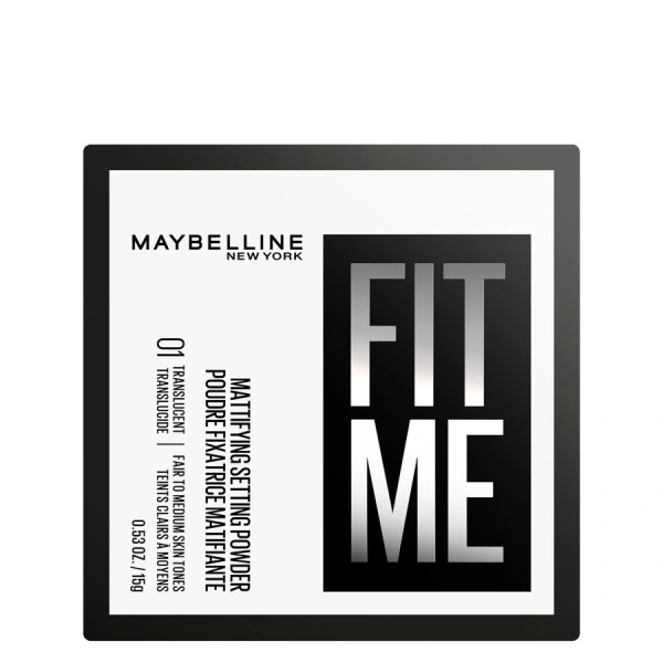 MAYBELLINE Fit Me Loose Powder puder do twarzy sypki 01 Translucent 15g