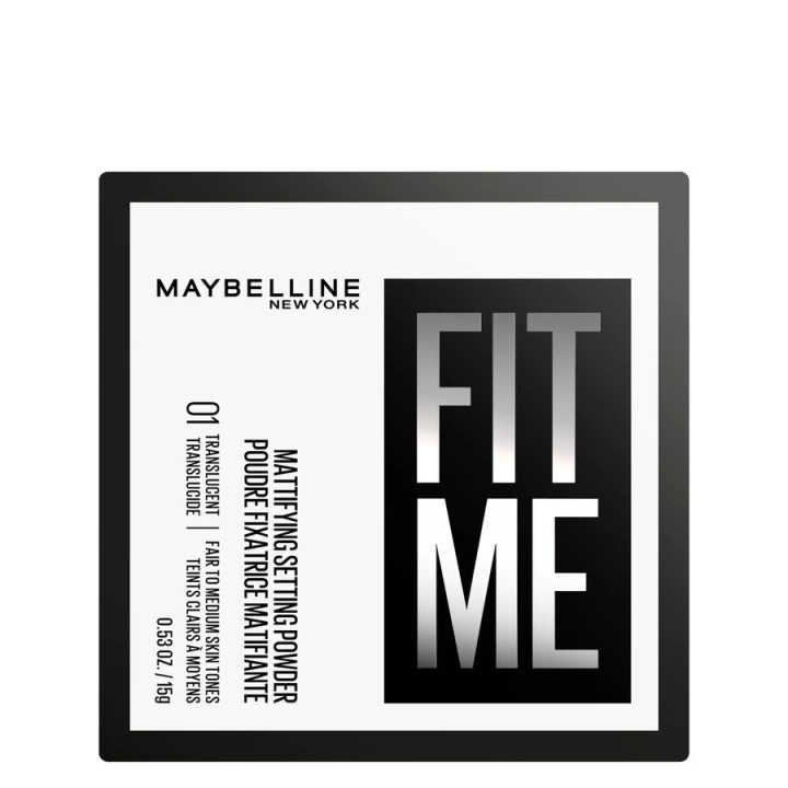 MAYBELLINE Fit Me Loose Powder puder do twarzy sypki 01 Translucent 15g