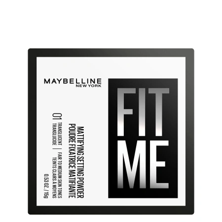 MAYBELLINE Fit Me Loose Powder puder do twarzy sypki 01 Translucent 15g