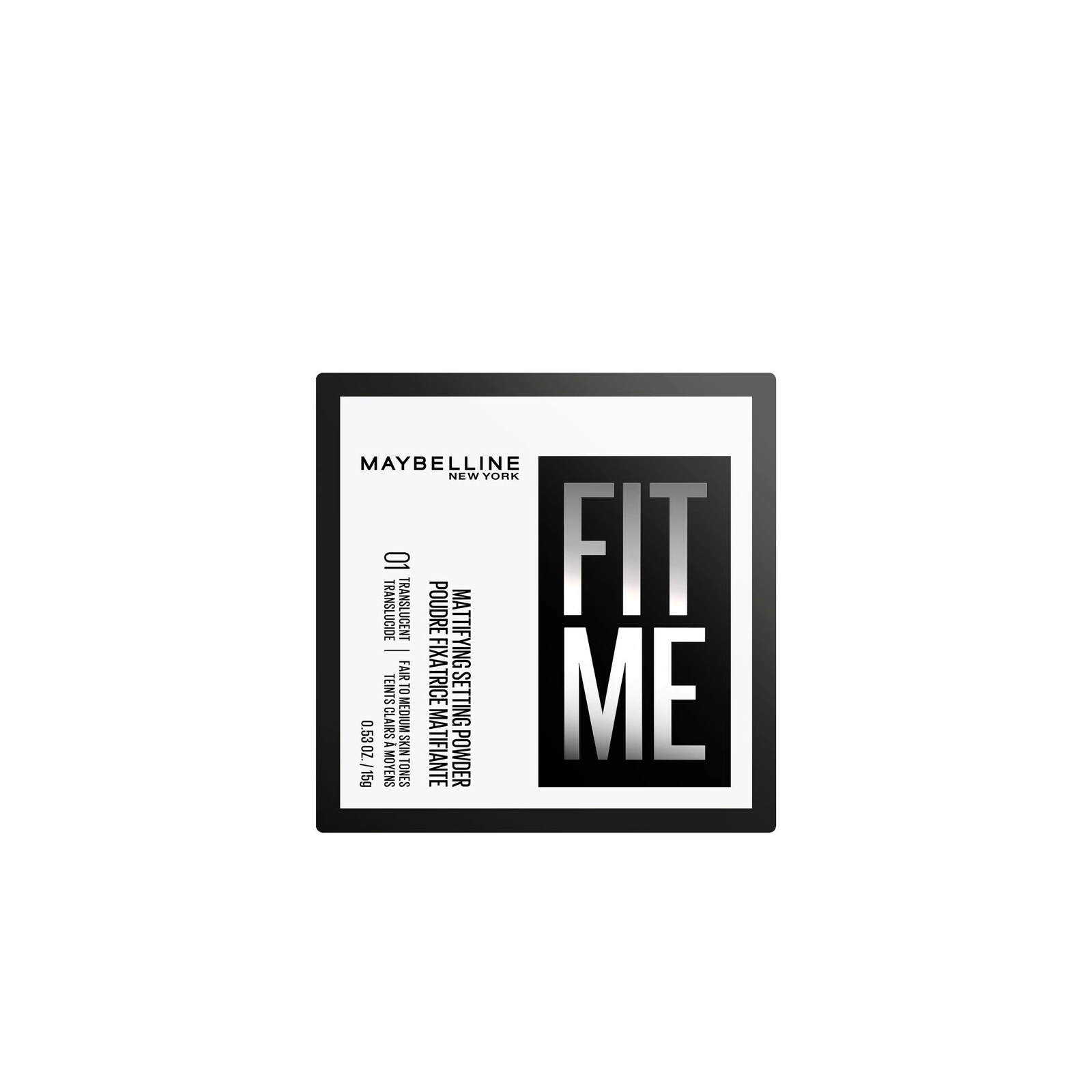 MAYBELLINE Fit Me Loose Powder puder do twarzy sypki 01 Translucent 15g