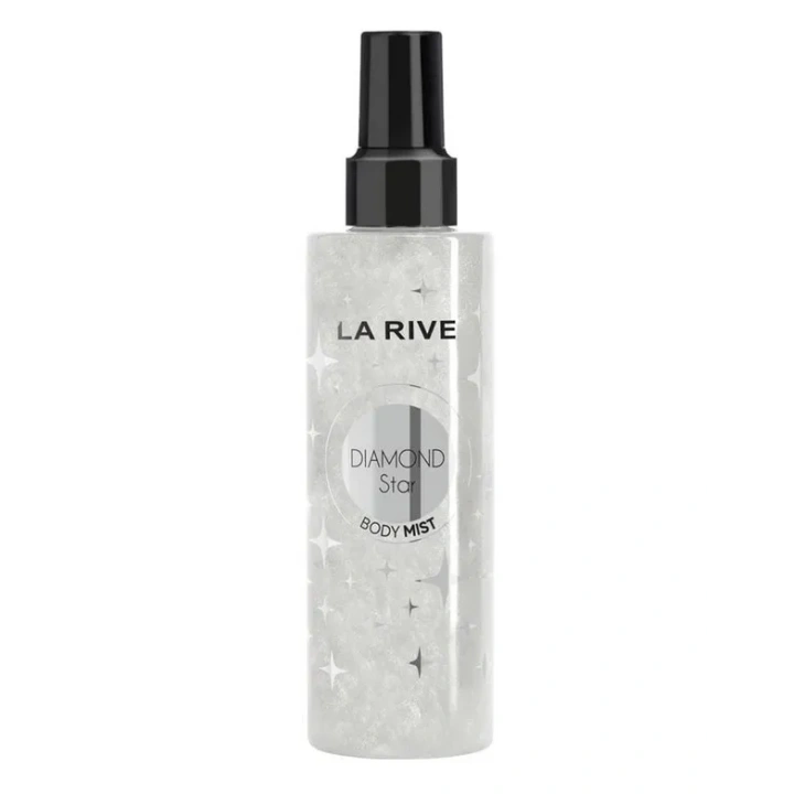 LA RIVE Body Mist perfumowana mgiełka do ciała z drobinkami Diamond Star 200ml