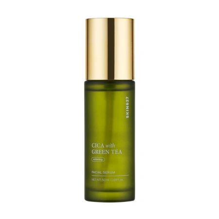 SKIN627 Cica With Green Tea serum do twarzy kojąco-nawilżające 50ml
