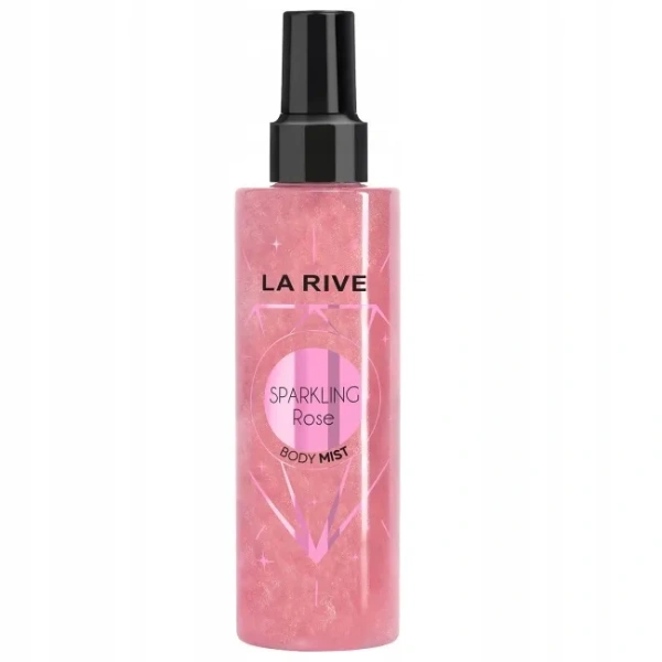 LA RIVE Body Mist perfumowana mgiełka do ciała z drobinkami Sparkling Rose 200ml