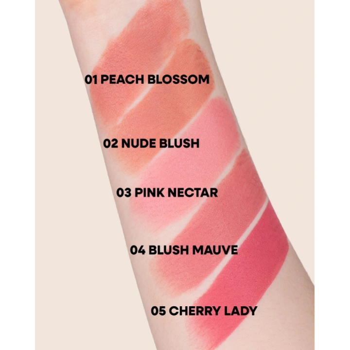 PIERRE RENE Stick Blush Me róż do policzków 01 Peach Blossom 10,5g