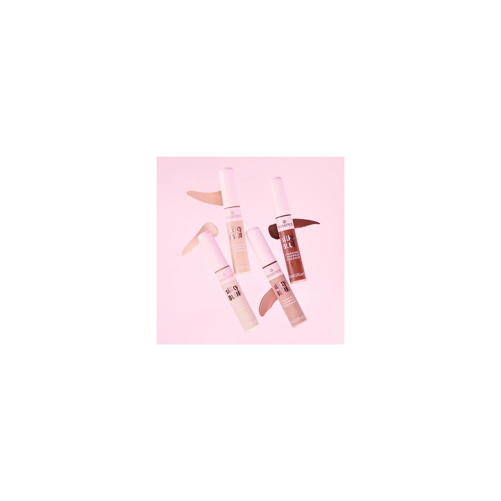 ESSENCE Silky Blur nawilżający korektor do twarzy 190 średnie krycie 10ml