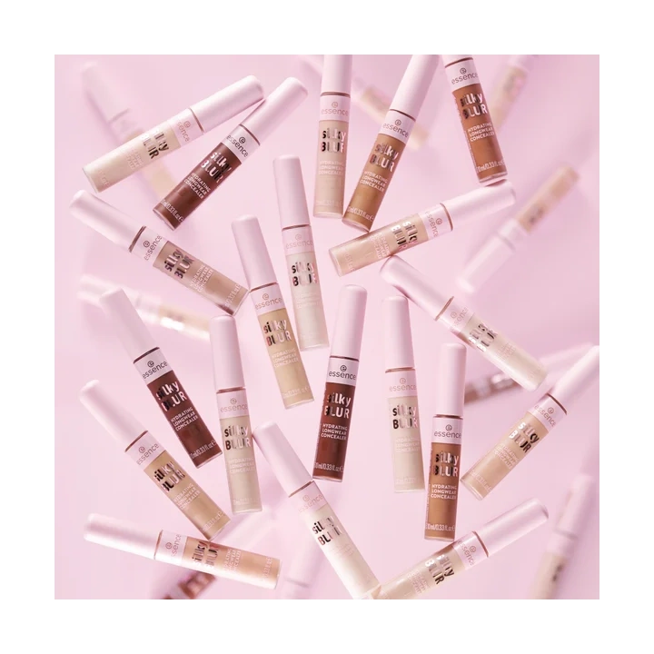 ESSENCE Silky Blur nawilżający korektor do twarzy 190 średnie krycie 10ml