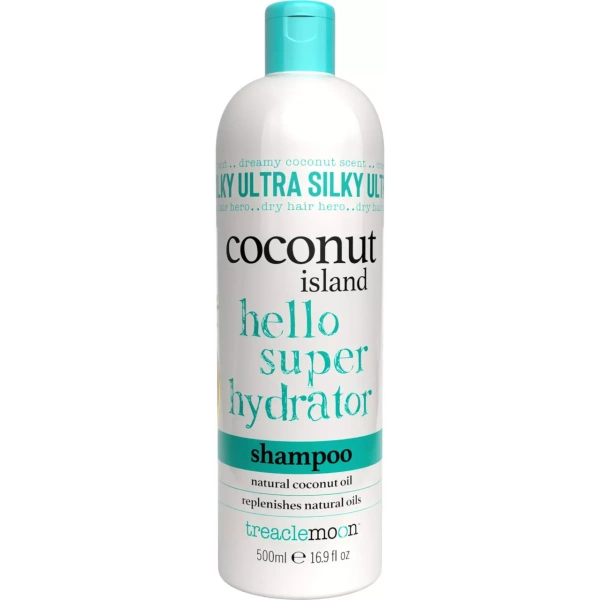 TREACLEMOON Coconut Island szampon do włosów Hello Super Hydrator 500ml