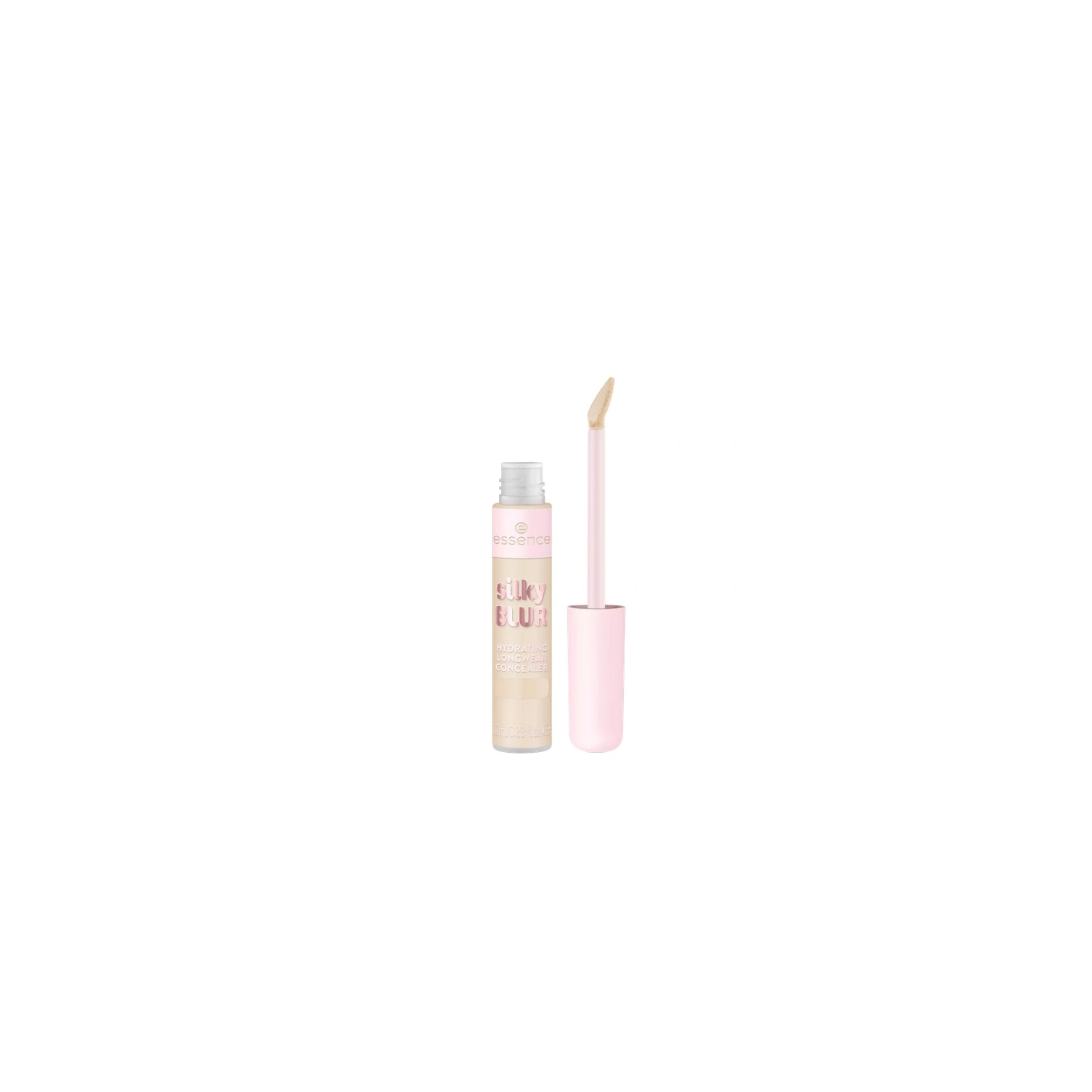ESSENCE Silky Blur nawilżający korektor do twarzy 100 średnie krycie 10ml